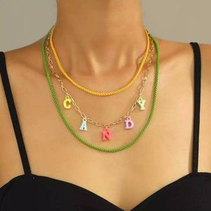 Korean-style Necklace "CANDY"🍭🍬